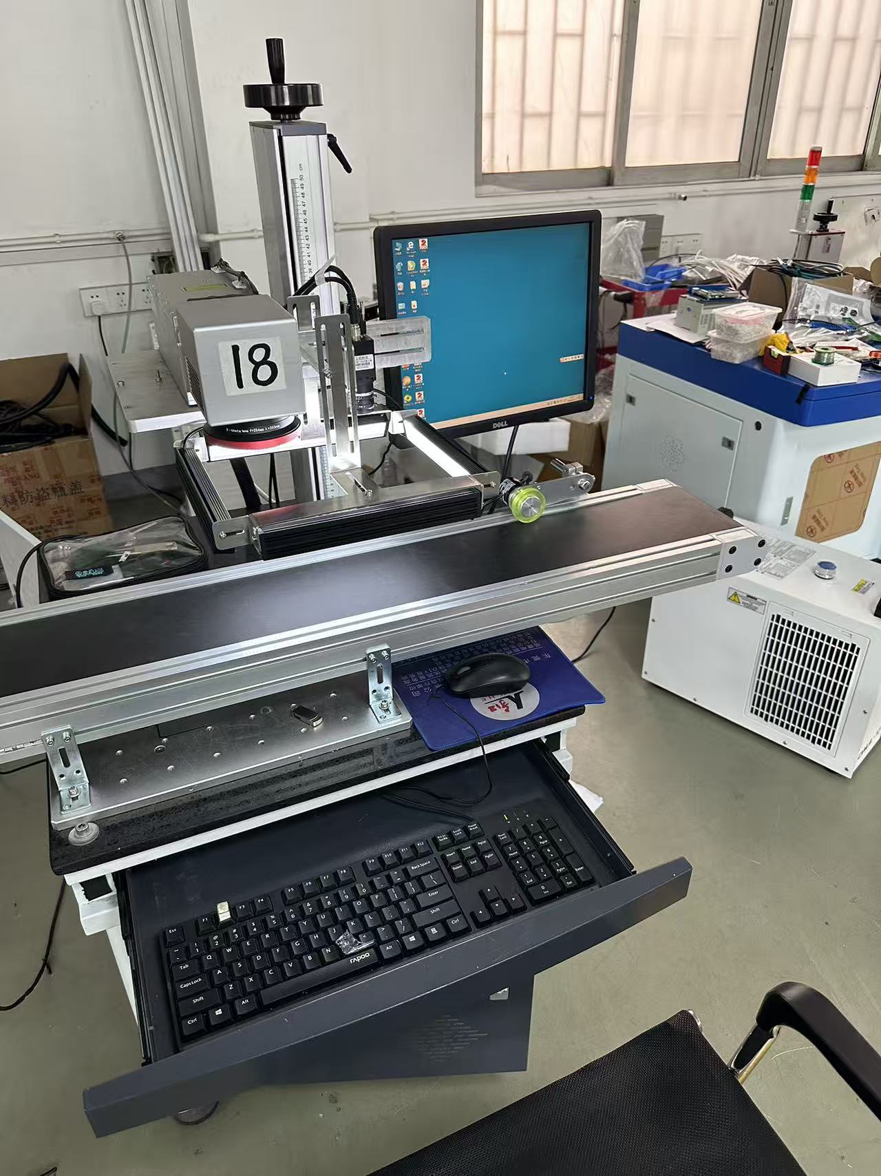 Automatic UDI Laser Marking Machine For Medical Instrument Traceability