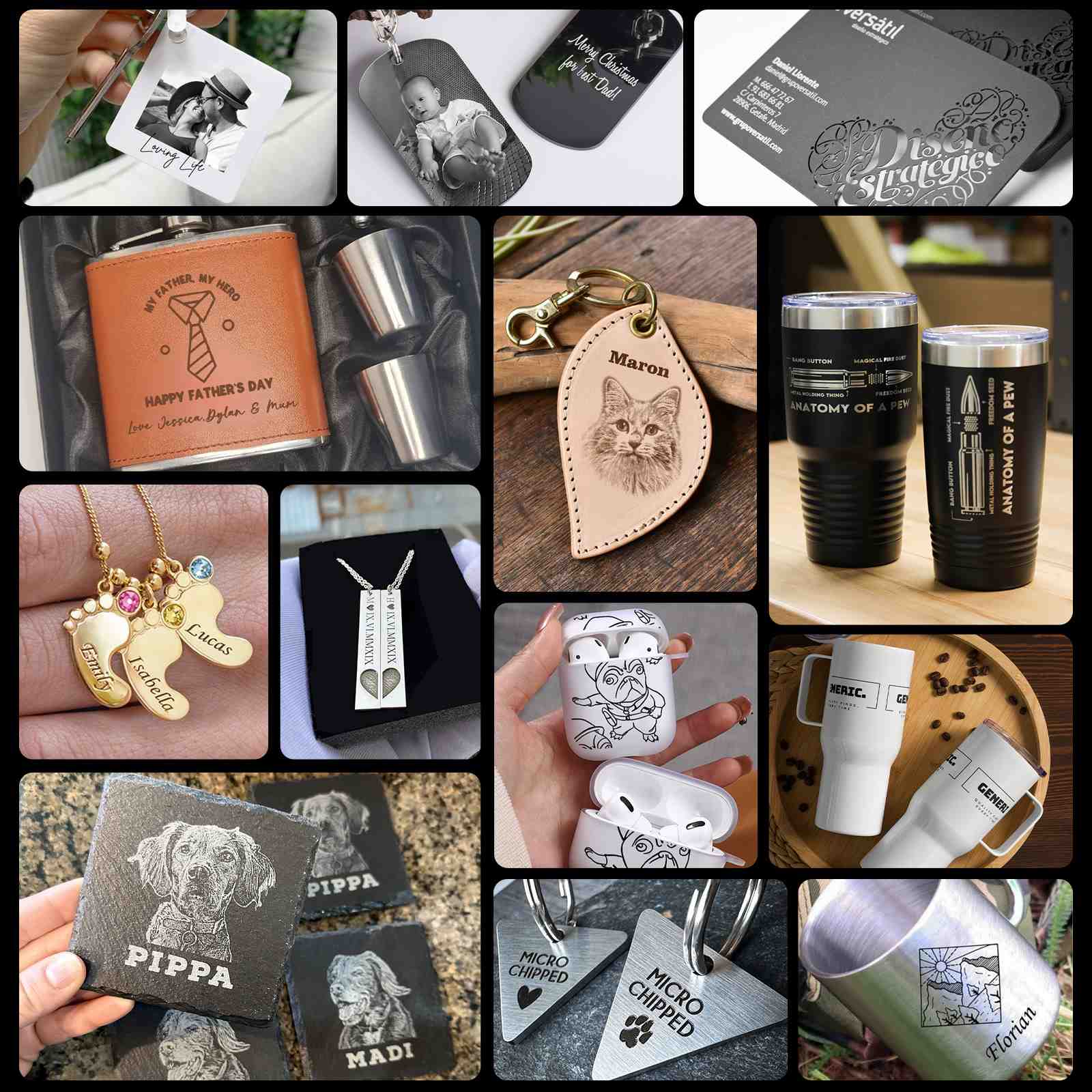 Fiber Laser Marking Engraving Machine for 3D Engraving 3D Relief on Silver Brass Aluminum Stainless Steel