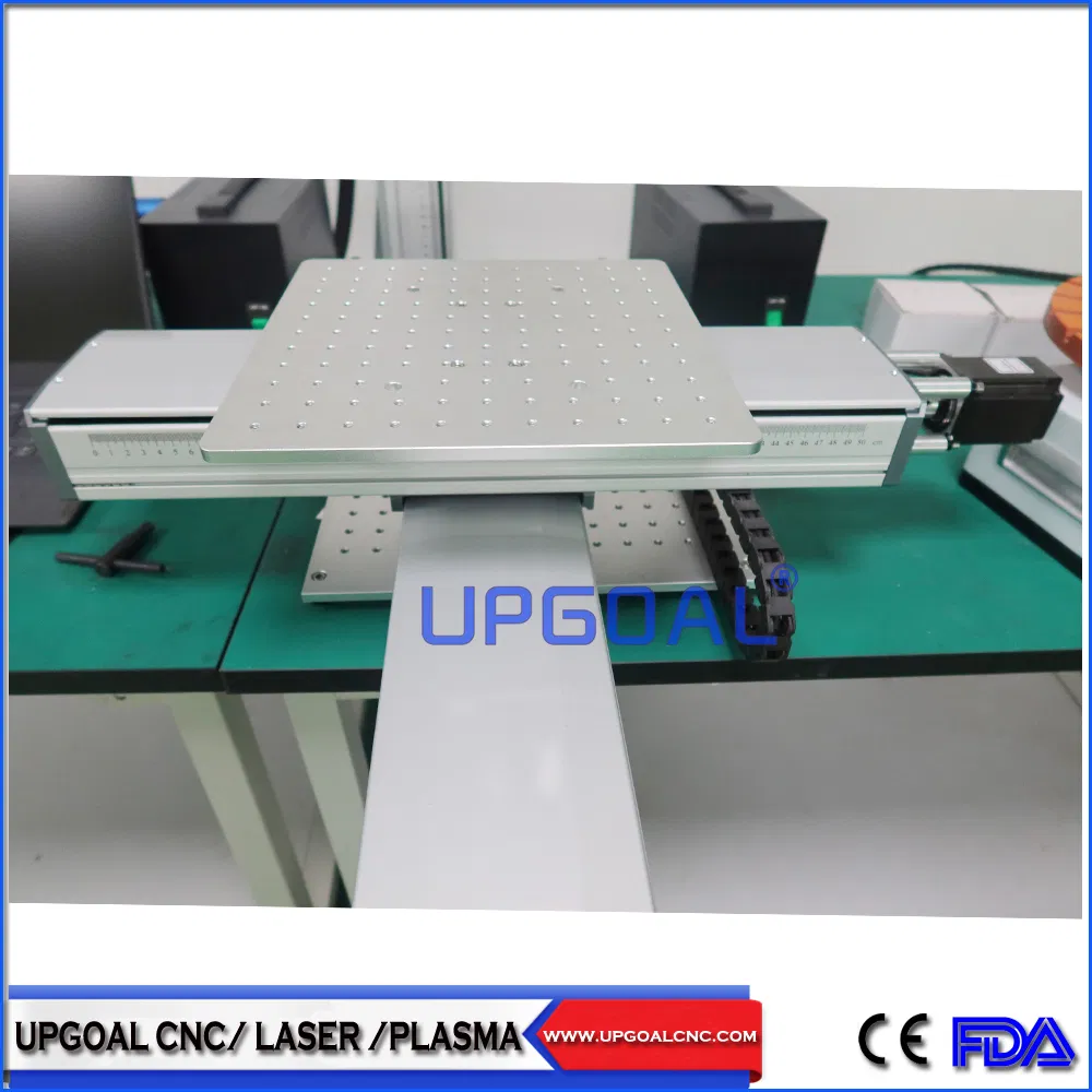 Seamless Splicing 100W Mopa Fiber Laser Marking Machine with Stroke Module
