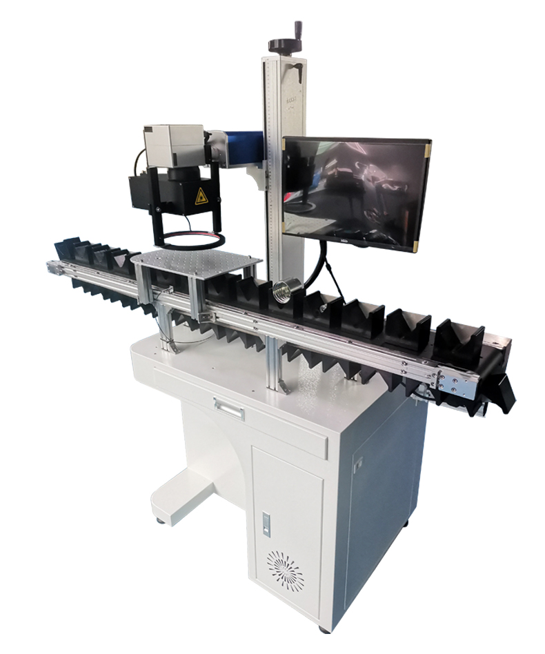 Laser marking equipment angle view