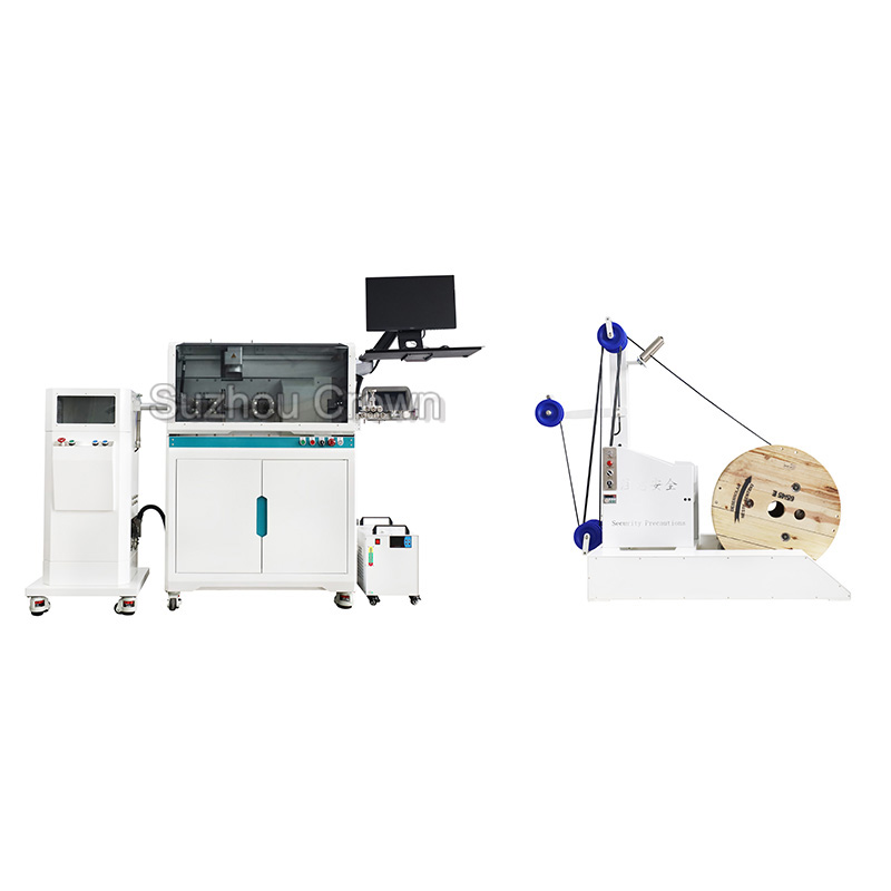 Fully Automatic Cable Laser Marking and Rotary Stripping Machine