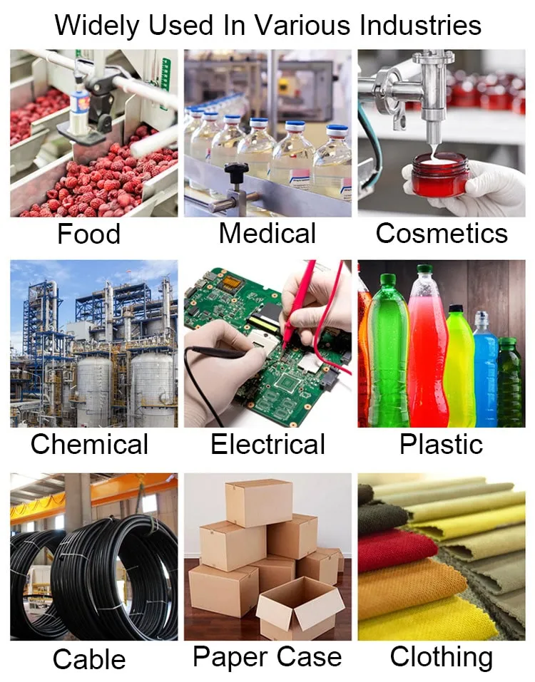 Online CO2 Laser Fiber Marking Machine Bottle Expiry Date Batch Coding Printer Industrial Laser Printing Machine