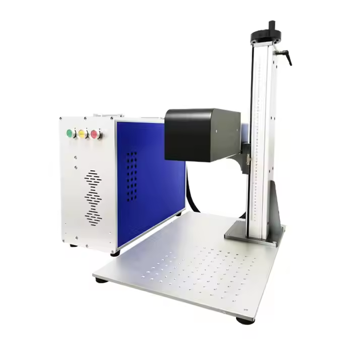 Automatic 3D Laser Marking System with Height Sensor for Varying Depth on Complex 3D Workpieces