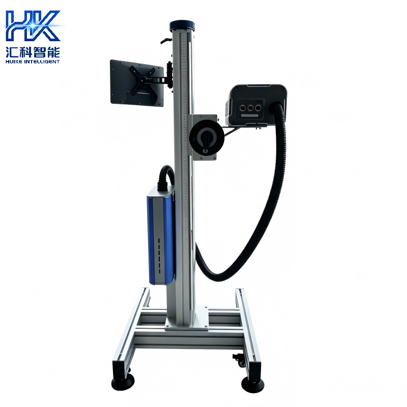 New Huike UV/CO2 Laser Marking Machine 20w/30w/60w AIR COOLING Supports PLT/BMP/DXF for Metal &amp; Plastics High Accuracy
