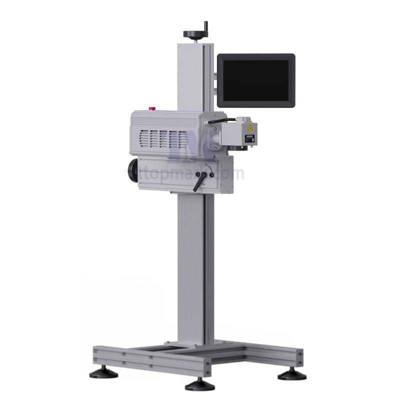 Good Quality Flying CO2 Marking Coding Machine Laser Machine CRD Laser Source Used in PVC PE Pipe Cable Metal