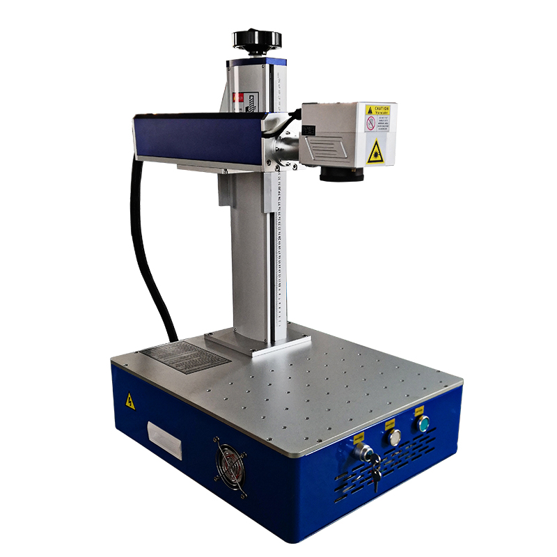 Hot Selling Products Desktop And Portable 20W 30W 50W SINO-GALVO Laser Fiber Marking Machines For Engraving Metal ID Cards