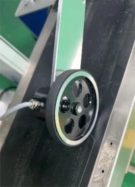 Wheels on Conveyor belt