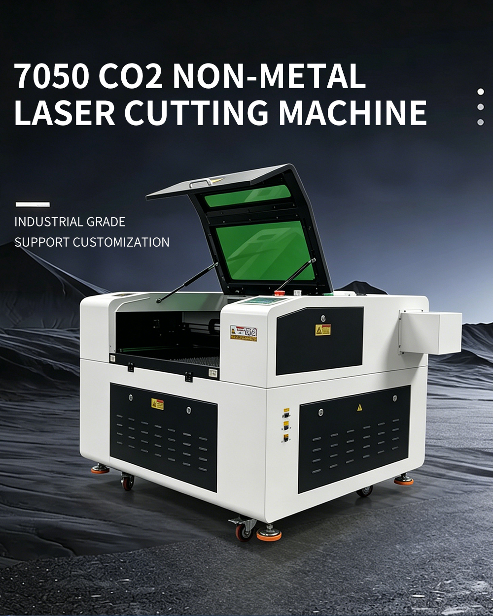 CO2 Laser Engraving Machine Scene