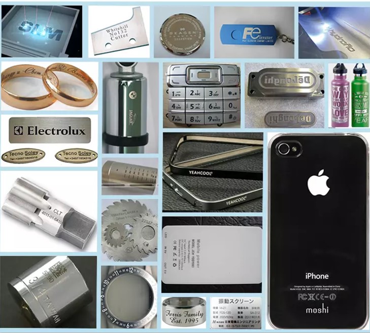 Good Price High Power Desktop Uv Laser Marking Engraving Machine With Computer 20w 30w 50w for Glass Crystal Jewelry Pcb Leather