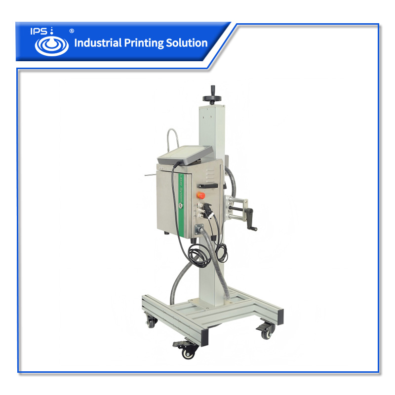 IPS-Lf50W Mg Online 50W Fiber Laser Coding Machine for Production Line Batch Code Date Code Qr Code Marking