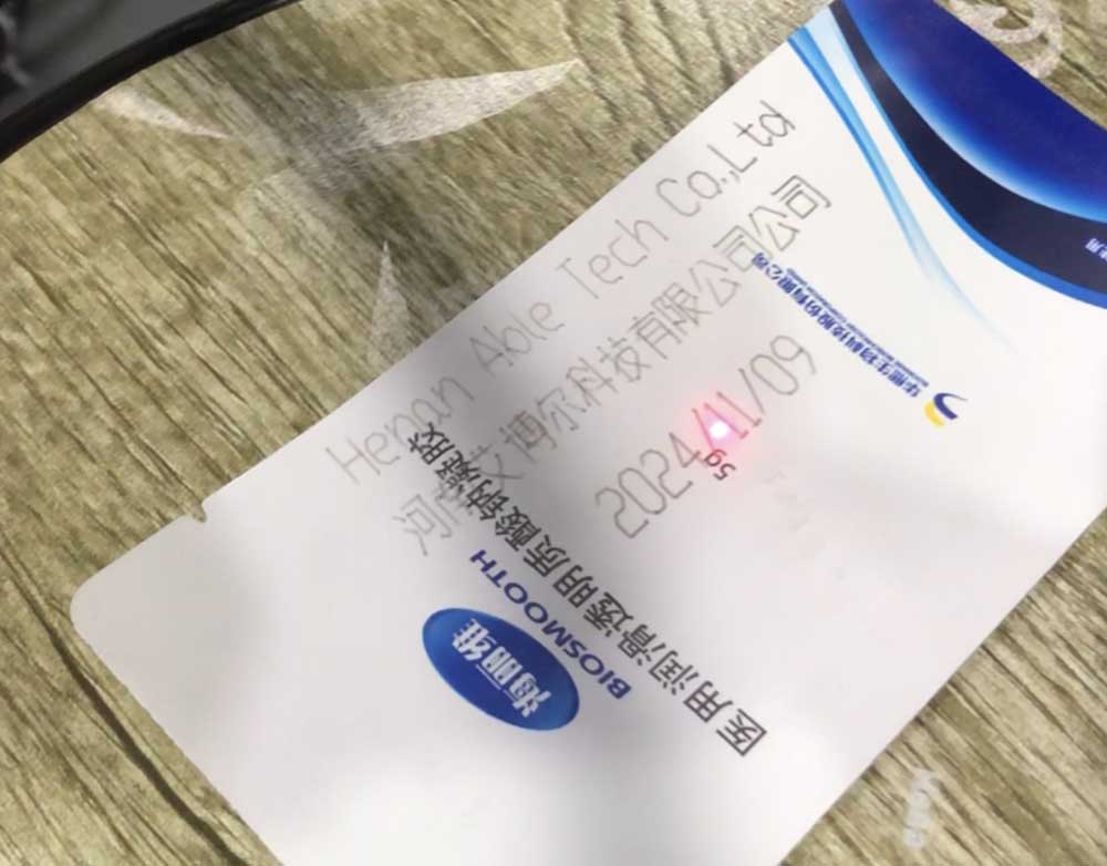 Heavy Duty Laser Marking Machine for Plastic/glass Milk Jug