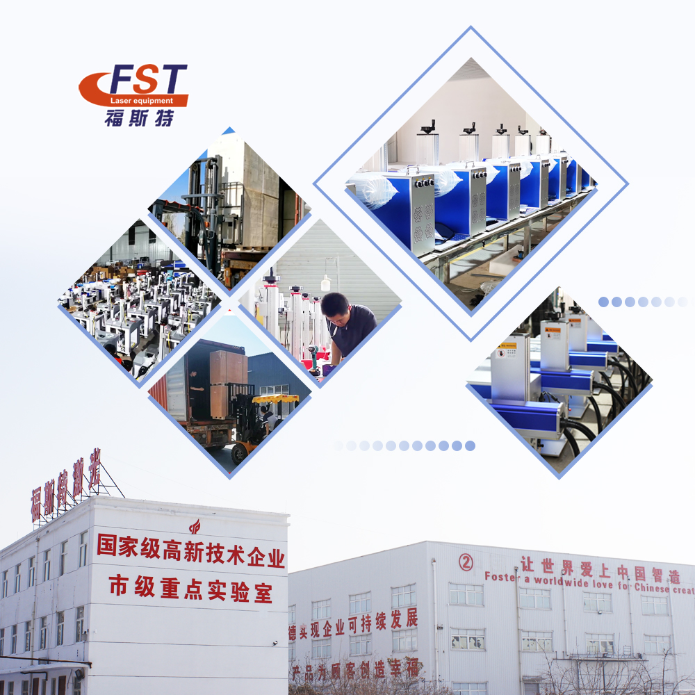 Industrial Grade Split Fiber Laser Marking System with Stable Output Fine Detail Laser Engraver Marking Machine FST Ezcad-Series