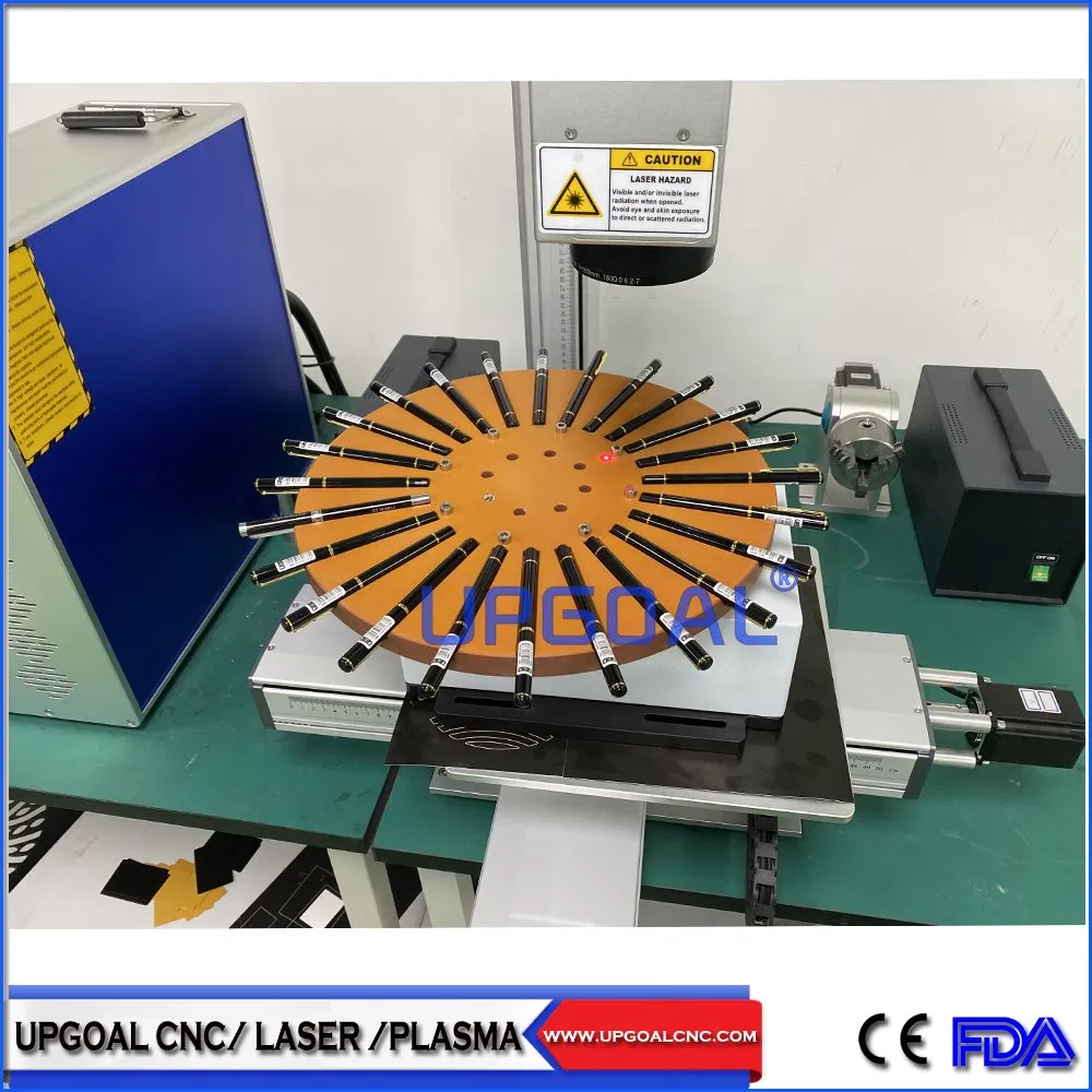 Seamless Splicing 100W Mopa Fiber Laser Marking Machine with Stroke Module
