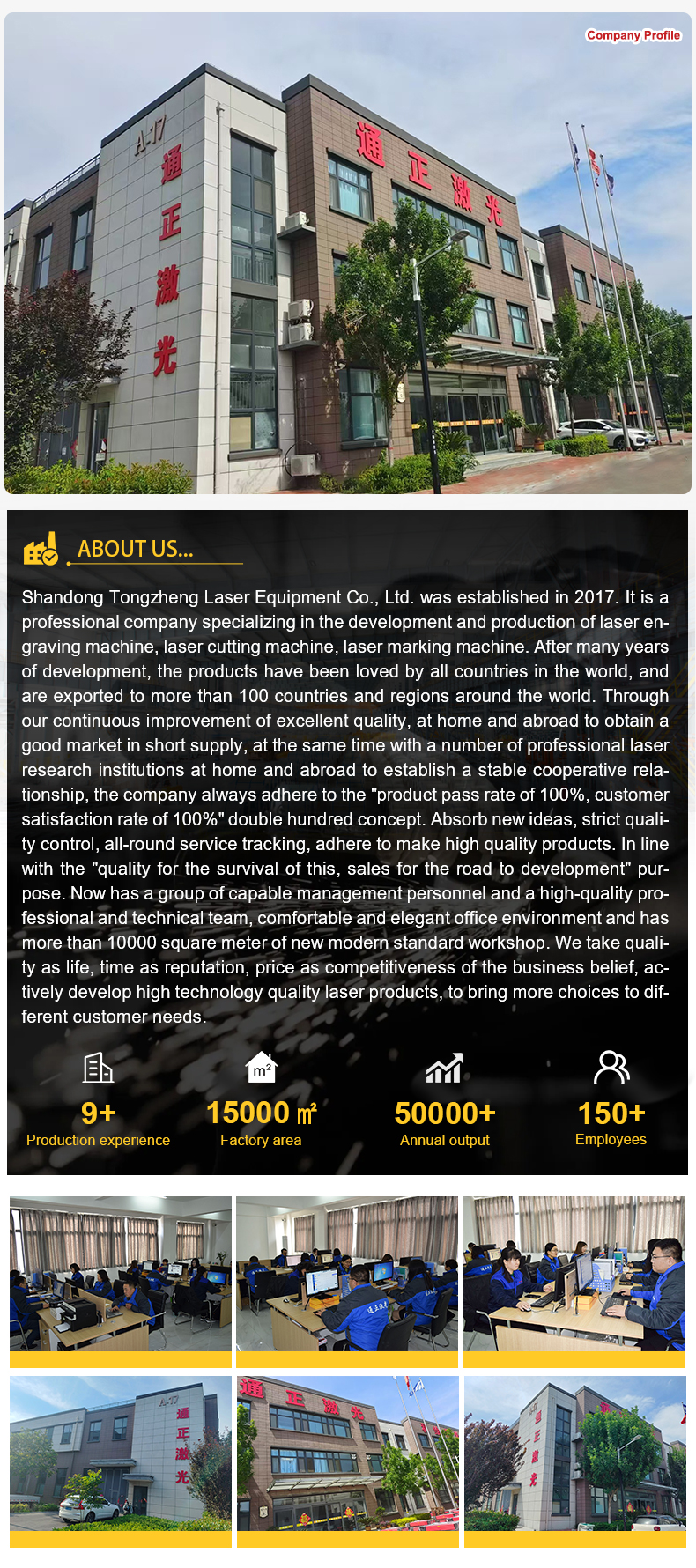 Laser Machine Factory Overview