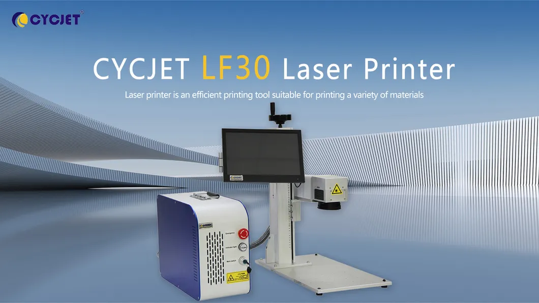 Fiber Laser LF30 Portable Online Laser Coding Machine for Metal