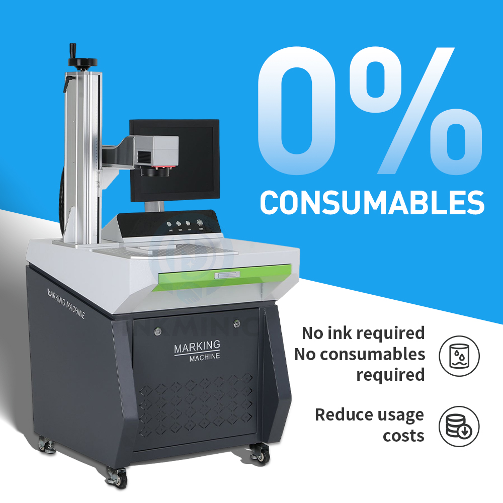 Static Flying Inno 3W 5W 10W UV Laser Coding Marking Machine Manufacturer Use in Glass Jade Engraving Crystal PCB Board UV-D