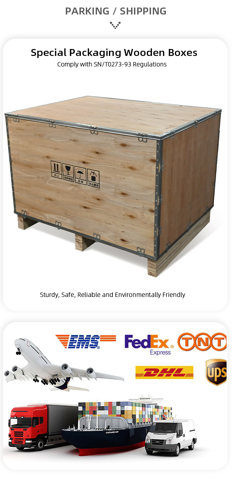Industrial Laser System Safe Packing Details