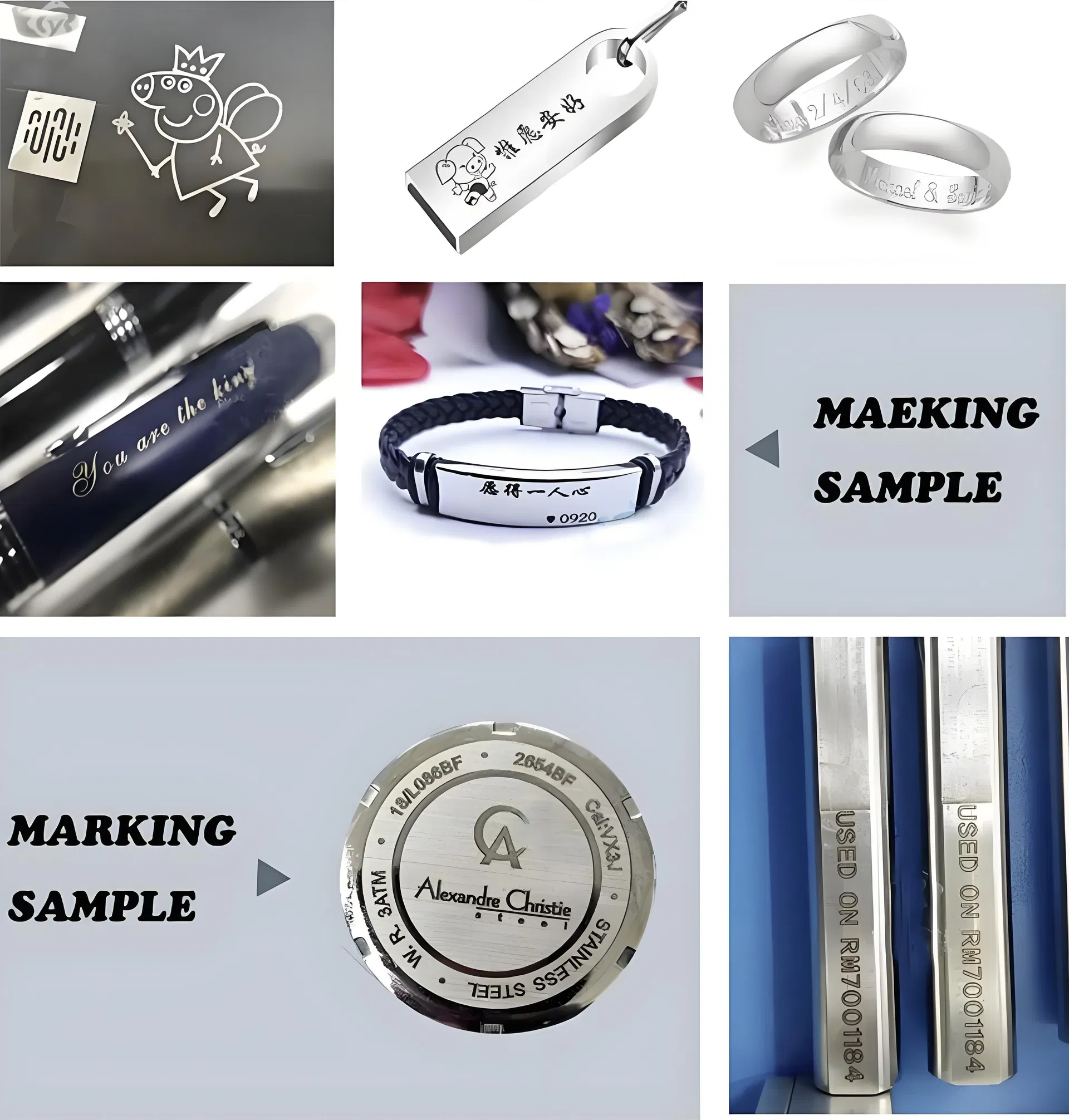 Laser Marking Sample Metal