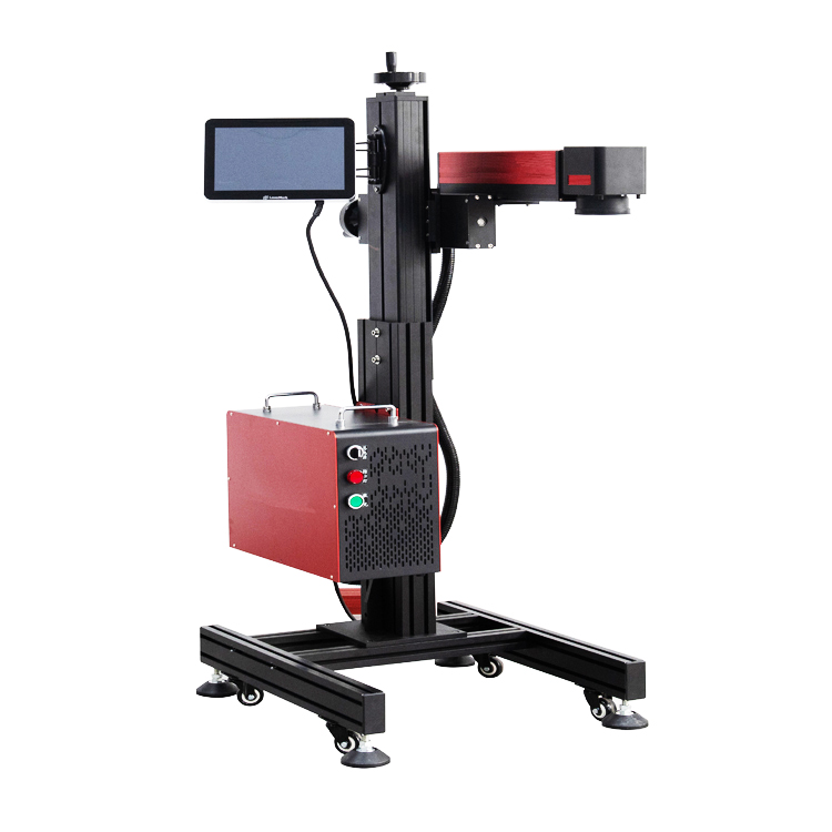 Hot Sale 30W Laser Marking PE PVC HDPE PPR PVC-U Pipes Flying Fiber Laser Marking Machine Laser Printer