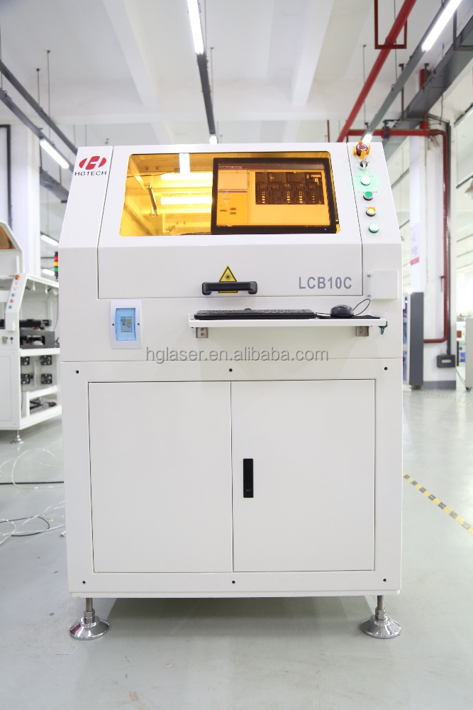 HGTECH High Stability PCB Laser Marker for PCB Circuit Boards