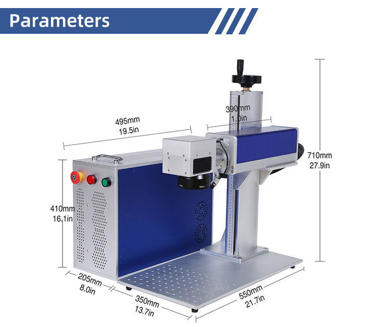 Laser marking sample engraving variety