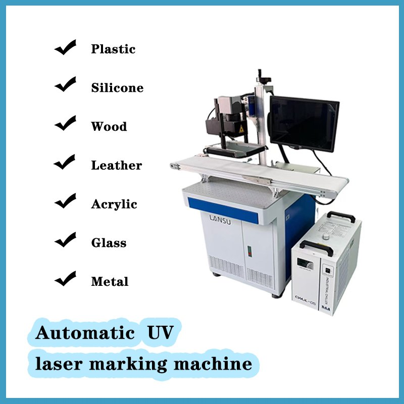 Lansu 5W UV Vision Laser Engraving System for Plastic Applications