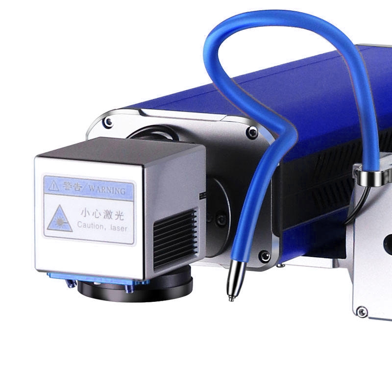 Mashijie 30W/50W Fiber Optic Laser Marking Machine New CNC PLT/AI Metal Sign Engraving Cola Can Pencil Name Plastic 1064 170 Mm