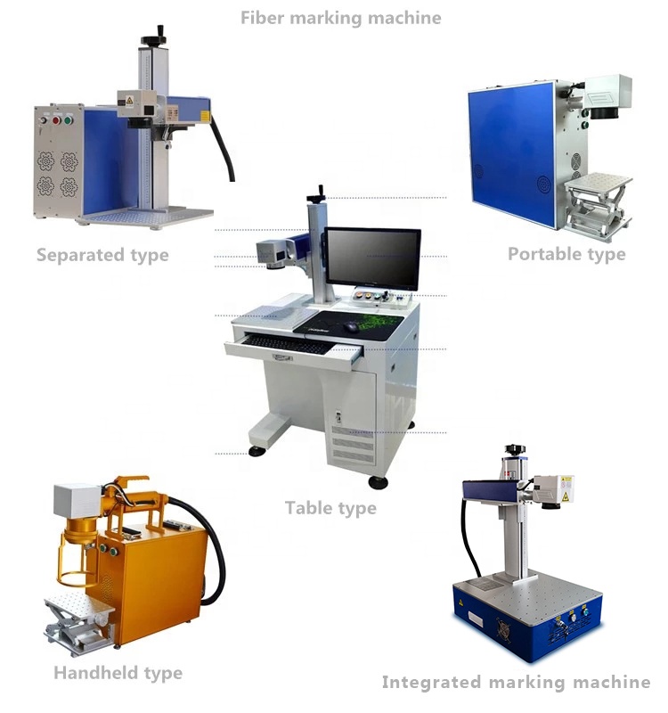 Desktop Split-type UV Laser Marking Machine for Engraving Logos on Metal Crystal Stone Acrylic and Glass 6W 10W