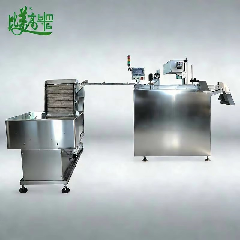 High Speed Bottle Cap Automatic Feeding UV Laser Coding Reject Integrated System