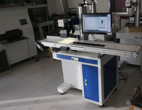 All-In-One Automatic Focus Vision System New Air Fiber CO2 Laser Marking Engraving Machine DXF/PLT CCD Visual Positioning