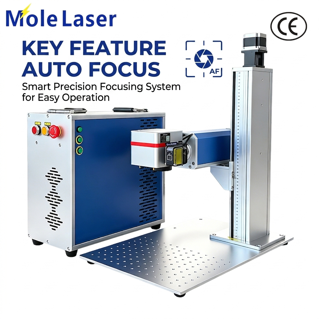 60W Mopa Fiber Laser Marking Machine JPT M7 Color 3D Engraving for Metal Aluminum Anodized Black