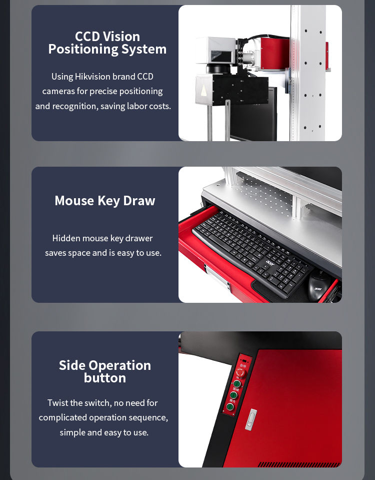 Visual Laser Engraving Production Line