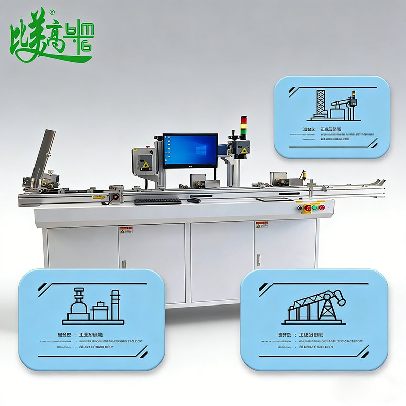 Laser Marking Machines Build Integrated System for Smart Card Dual RFID Marking