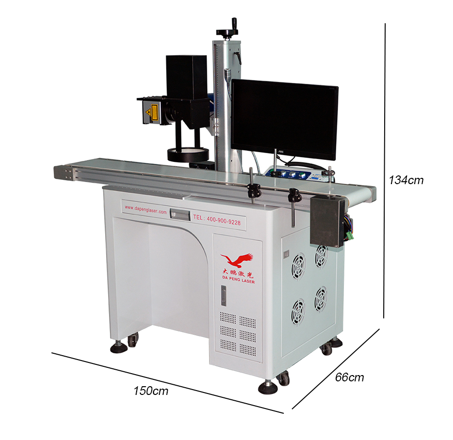Fiber Laser Marking Machine with CCD Visual Positioning &amp; Automatic Focus High-Accuracy Supports DXF/PLT/BMP/AI/DWG Formats