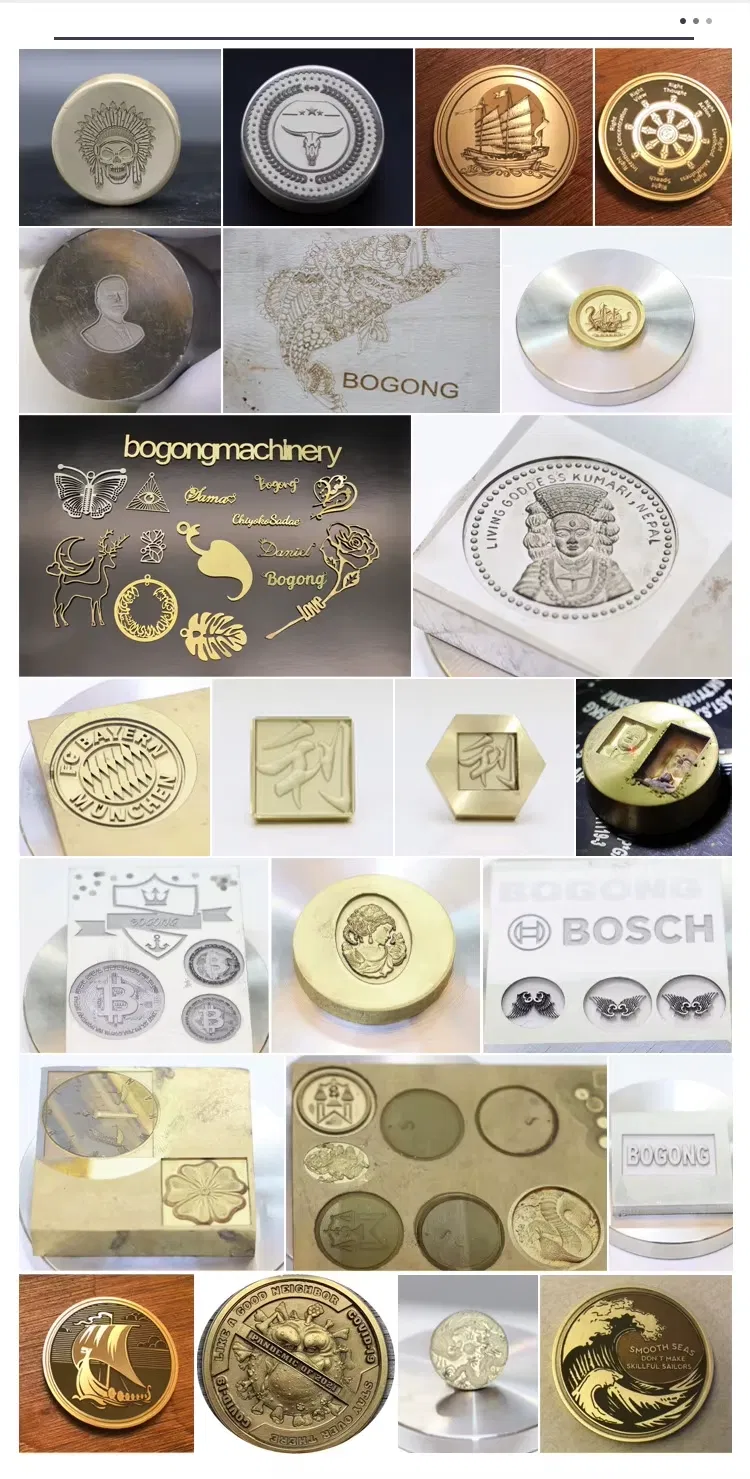 Fiber Laser Engraving Machine Sample Demonstration Showcase