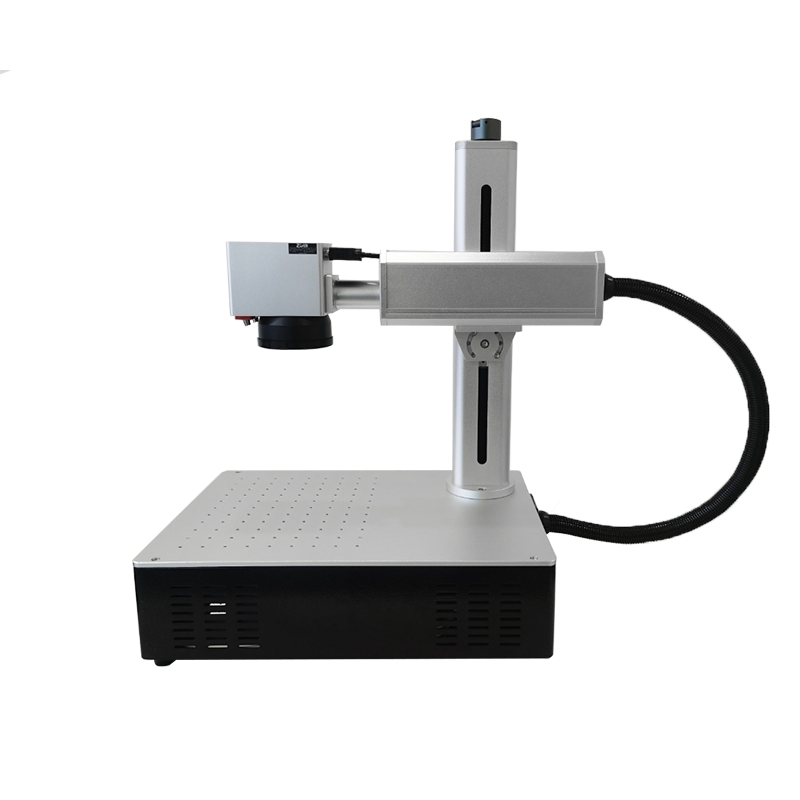 Static Desktop Integrated Portable Fiber Laser Marking Engraving Machine for Metal Nameplate