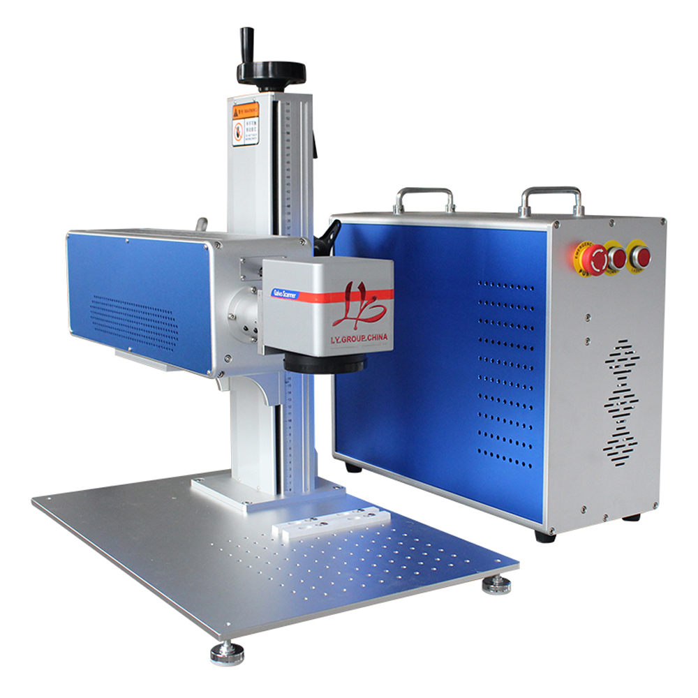 DAVI 40W LY RF CO2 Laser Marking Machine Non-Metal Wood Acrylic Leather Paper Quick Mark Option 60W Ai/Dwg Graphic Format