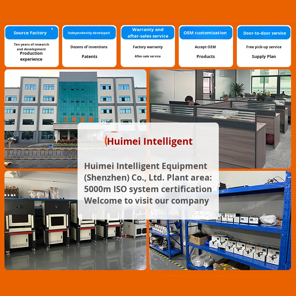 Winmey New Fiber Laser Vision Positioning Marking Machine 3-Month Warranty Made in China Metal Stainless Steel Plastic ABS