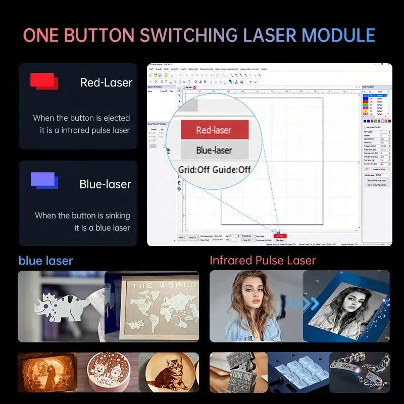 Smt Laser Marking Machine Pcb Laser Marking Machine for Smt Line