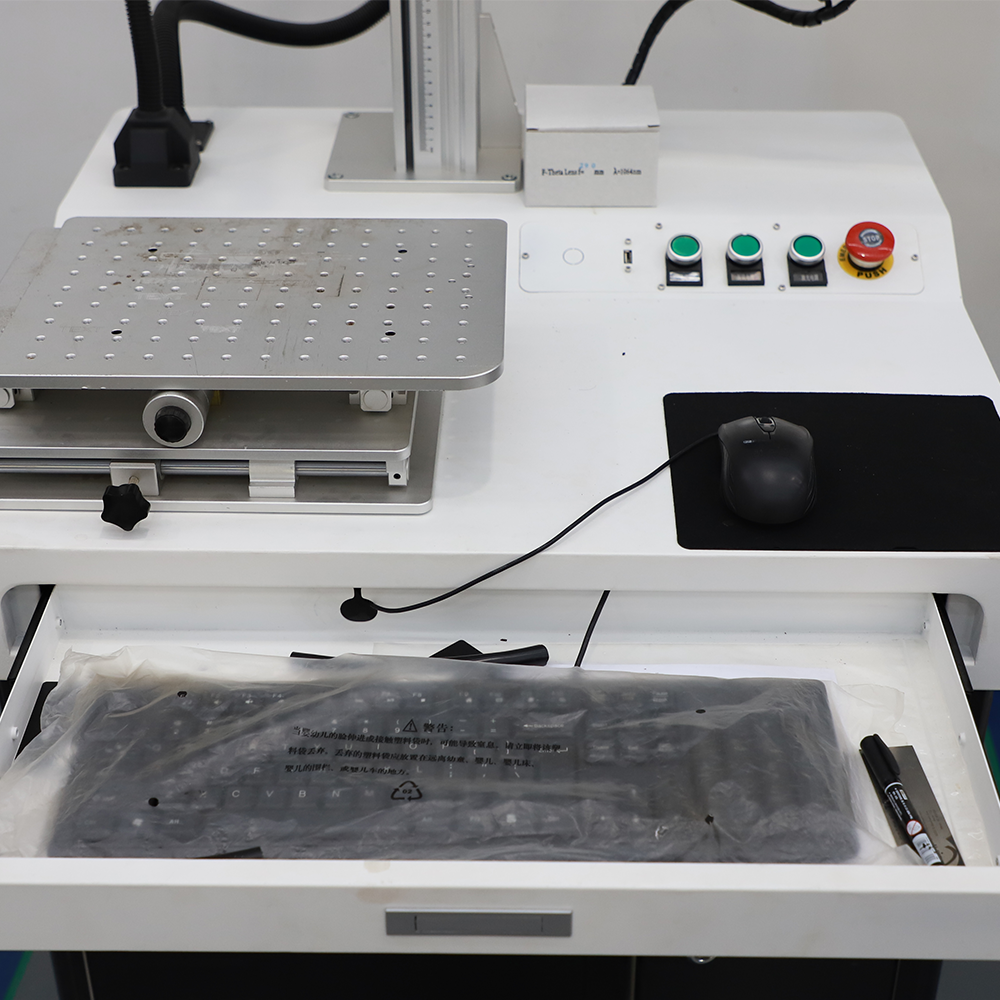 Factory Direct High Quality 100w Deep Engraving Mopa Color Metal Steel 3d Fiber Laser Marking Machine with Factory Prices