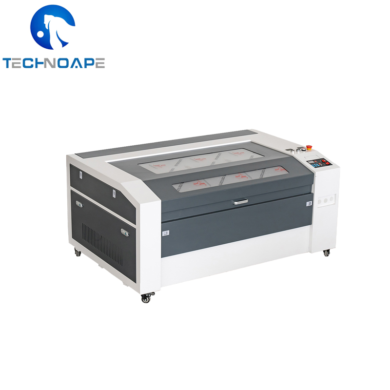 M2 1060 CO2 Laser Engraving Machine With PMI Guiderail For Granite Wood Glass Plywood-New Water-Cooled AI Supported