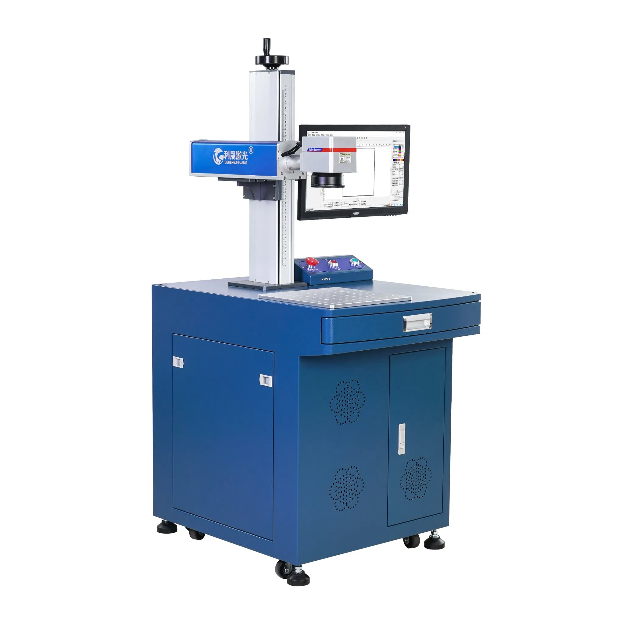 20W/30W/60W/100W Mopa Fiber Laser Marking Machine for Marking Engraving Electronic Components Engraver