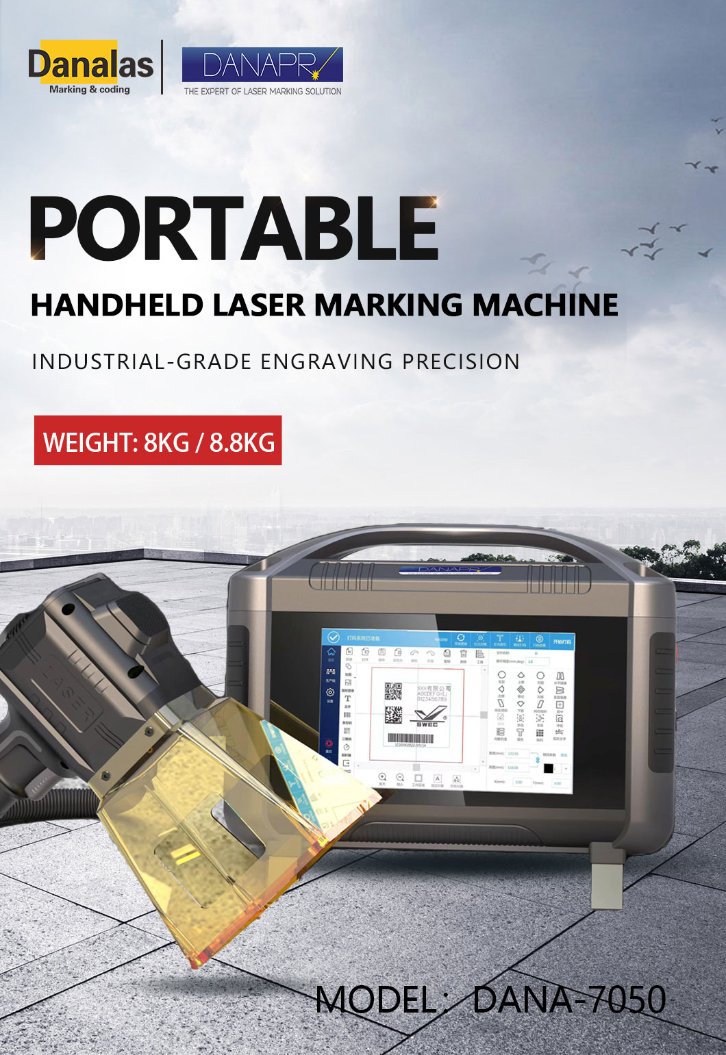 DANA Handheld Laser Marking Machine