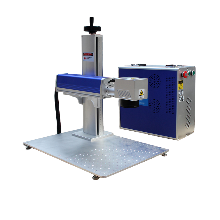 2025 New Fiber Laser Marking Machine for Metal Plastic ABS PCB Nameplate Jewelry Deep Engraving