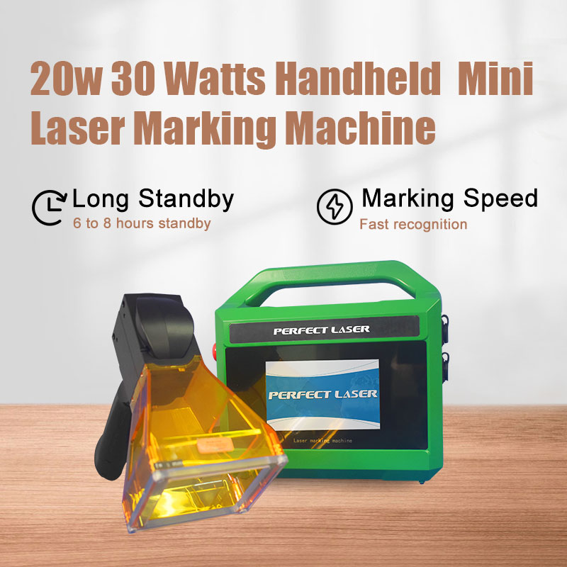 Perfect Laser 20w 30w 50w Fiber Laser Engraving Engraver Marker Marking Machine With Jewelry Gold/Silver/Brass/Steel Iron Metal