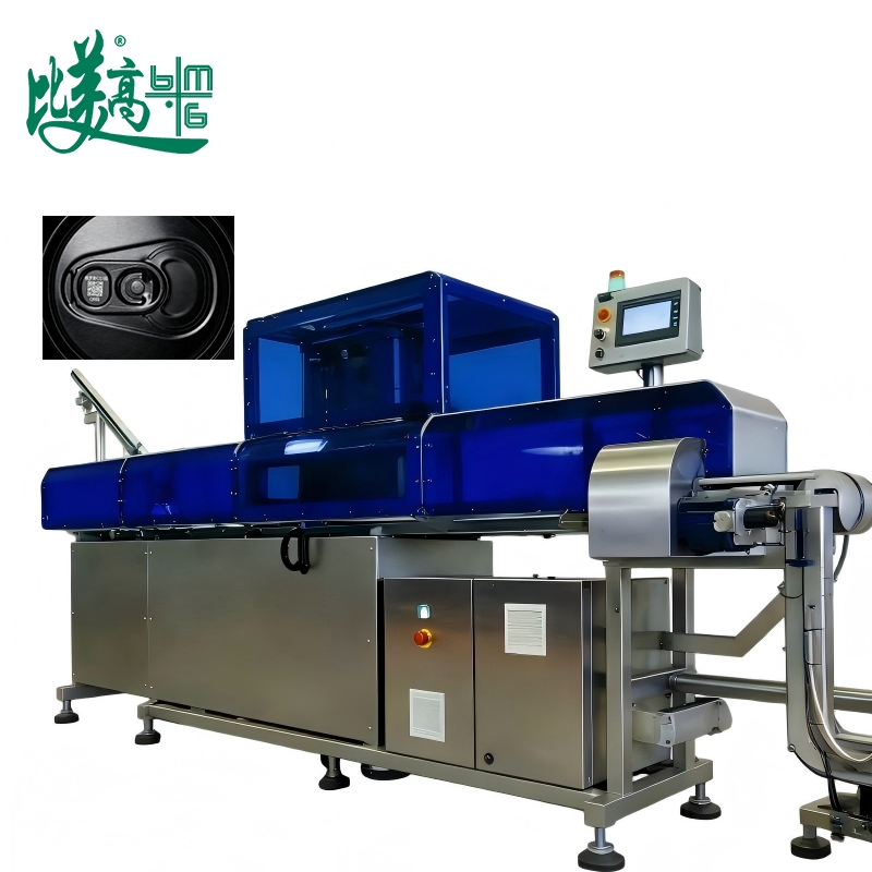 Smart Can Cap Coding Inspection Rejection System with Real-Time Logging and Sort