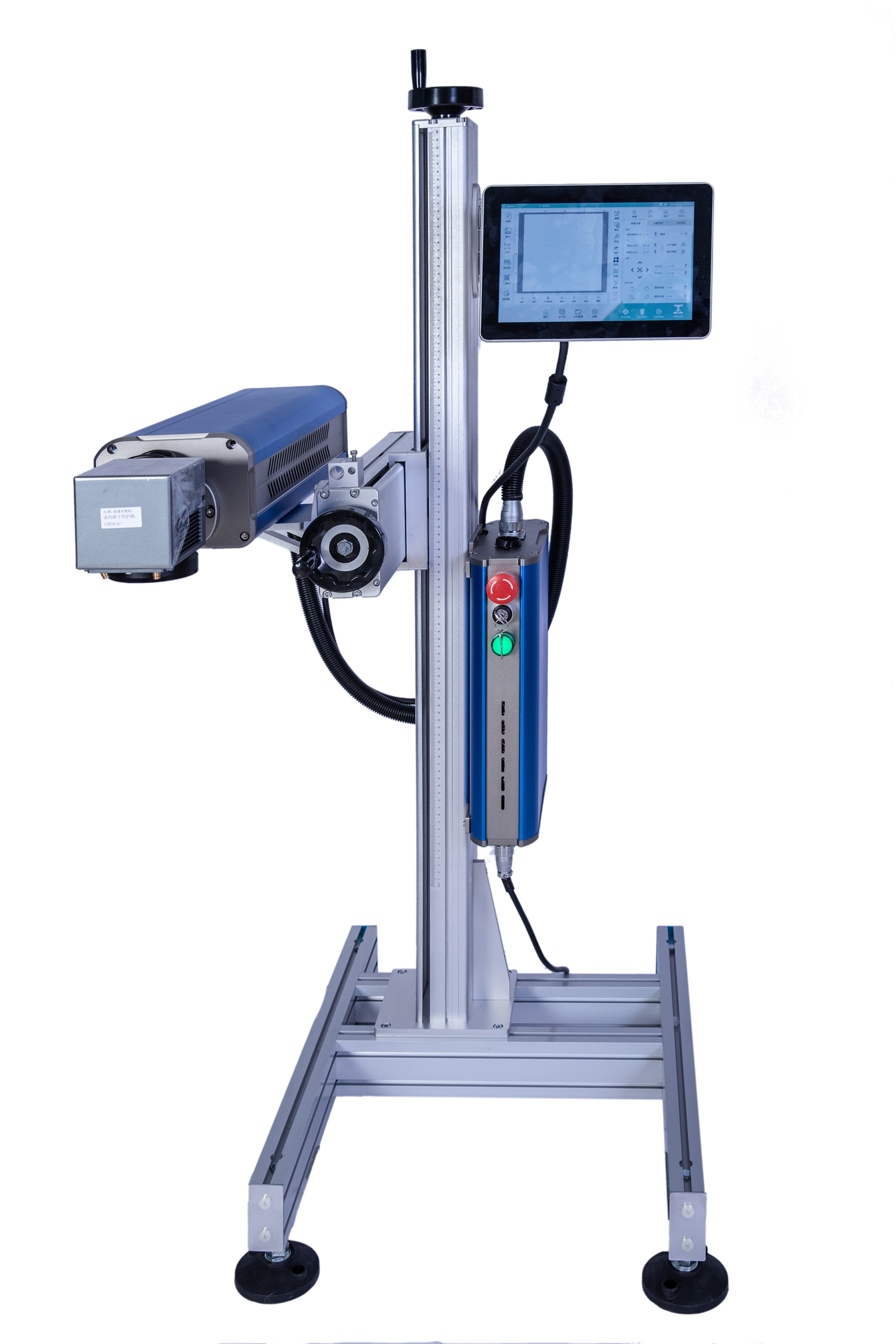 Multifunctional Micron High Speed Flying Co2 Laser Marking Machine Coding Marking Machine for Fiber Metal Carton Bucket