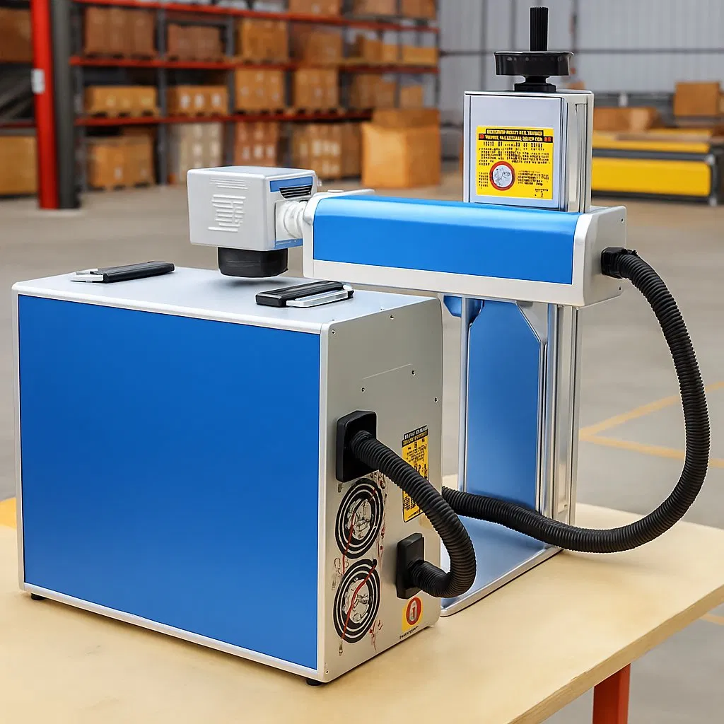 High-Precision Industrial Fiber Laser Engraving System for Marking