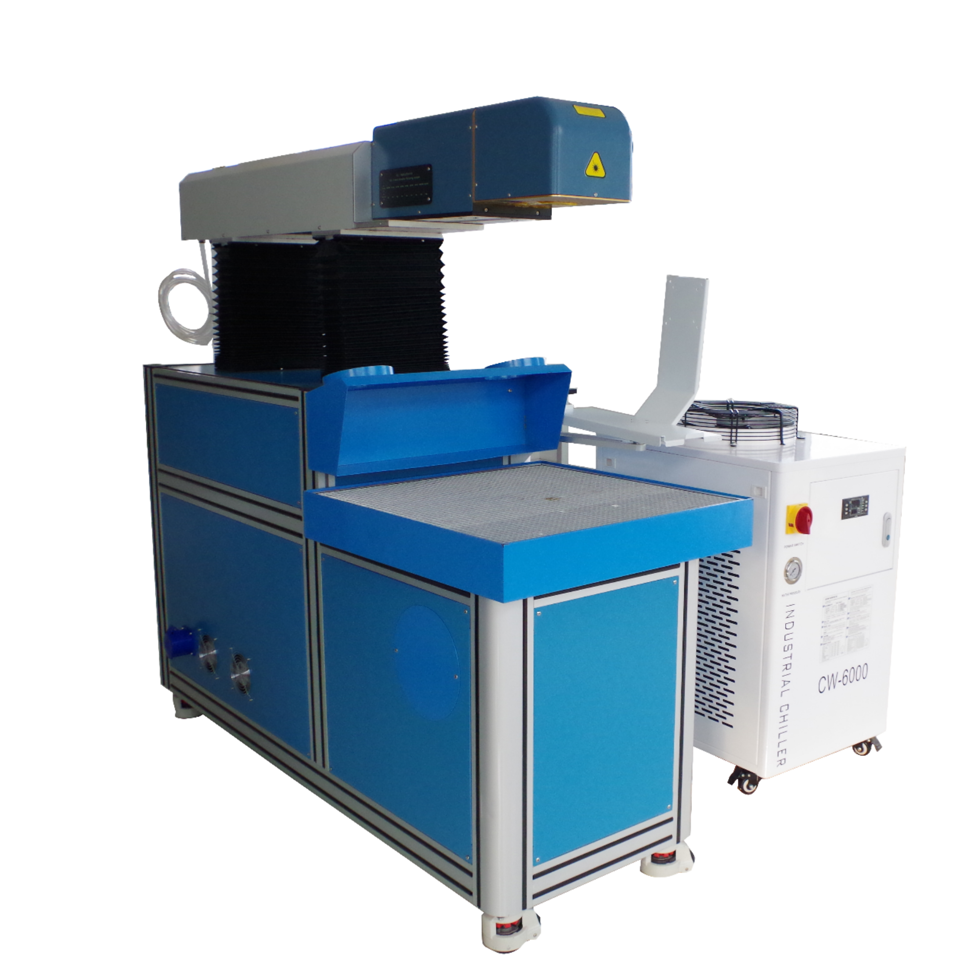 600x600mm 120W 180W 3D Dynamic Large-format CO2 Laser CNC Leather Engraving &amp; Marking Machine with DXF/BMP/AI Support