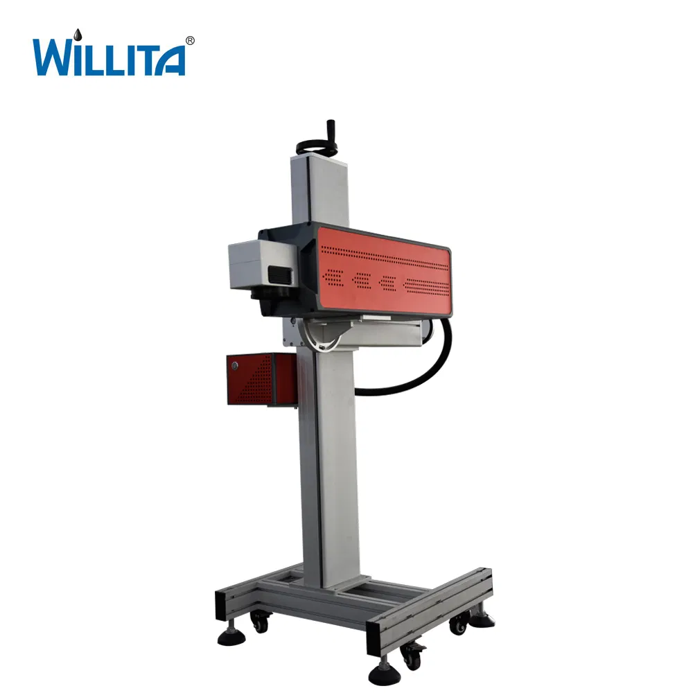 High Speed Durable Automation Factory Price Phone Cell 50W Laser Marking Machine